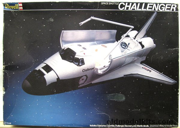 Revell 1/72 Space Shuttle Challenger  - With Tile Detail, 4734 plastic model kit